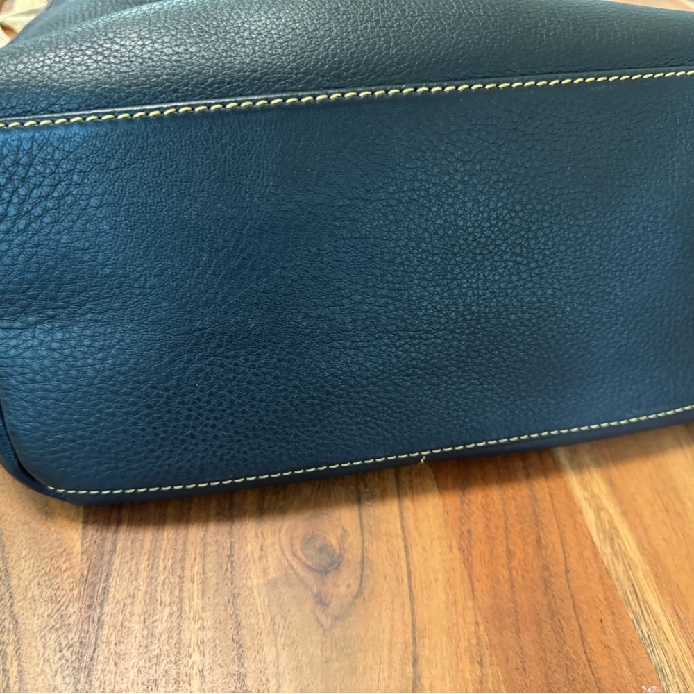 Dooney shoulder Black/Dark Blue Hobo bag - Picture 6 of 10